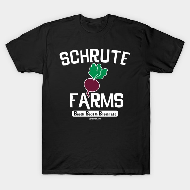 Schrute Farms T-Shirt by WMKDesign